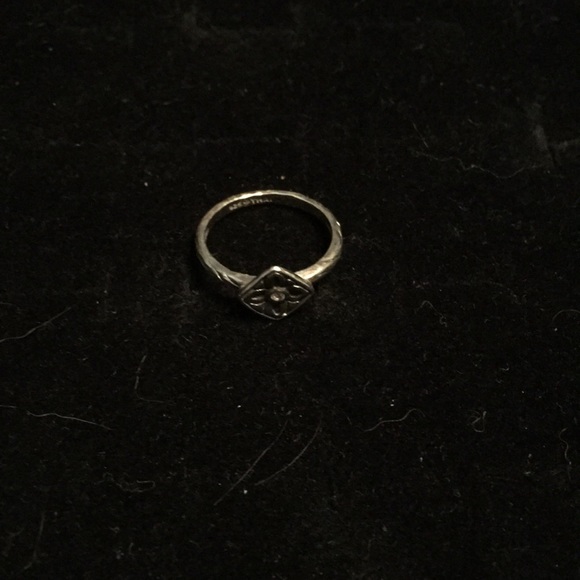 Silpada .925 Starlight Flower Ring - Picture 2 of 2